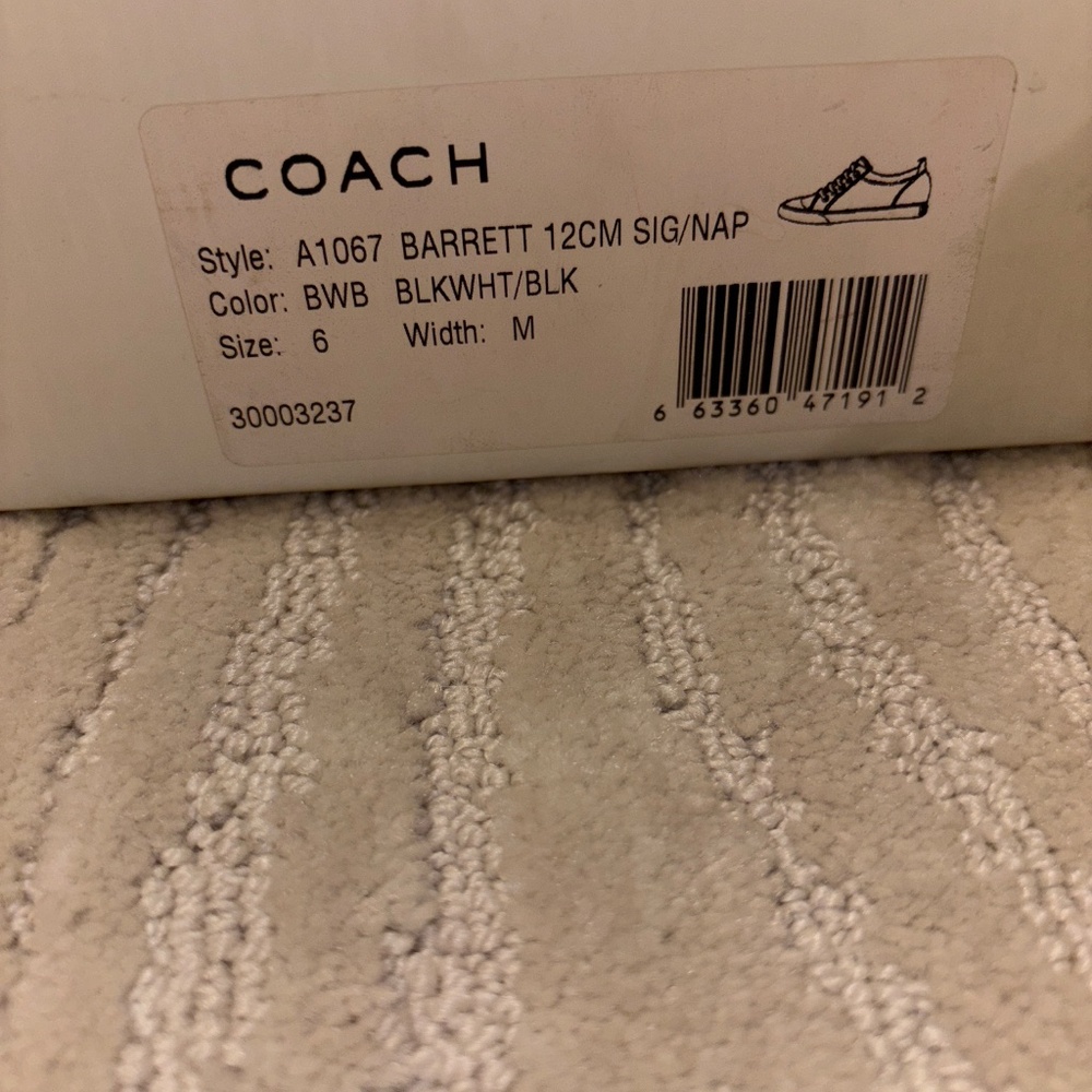 Coach monochrome sneakers - Picture 3 of 3